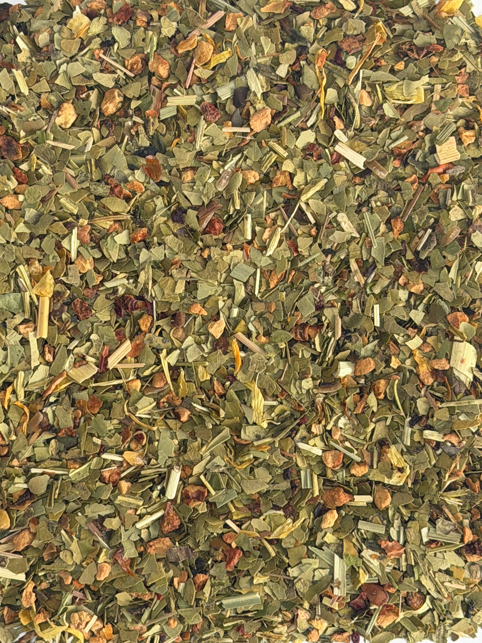 Maté, zeste de pamplemousse et citronnelle