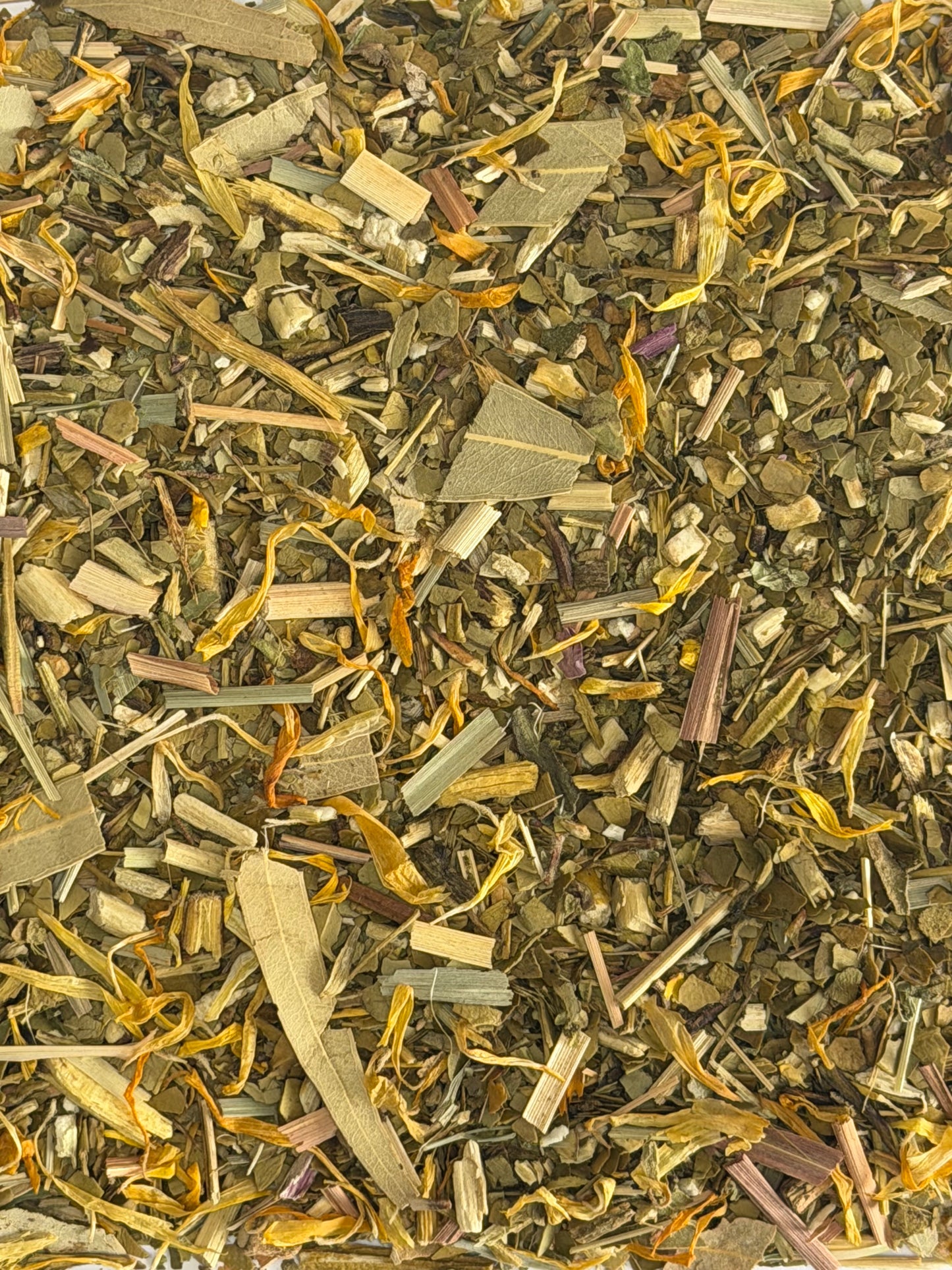 Maté, fleur de souci et eucalyptus