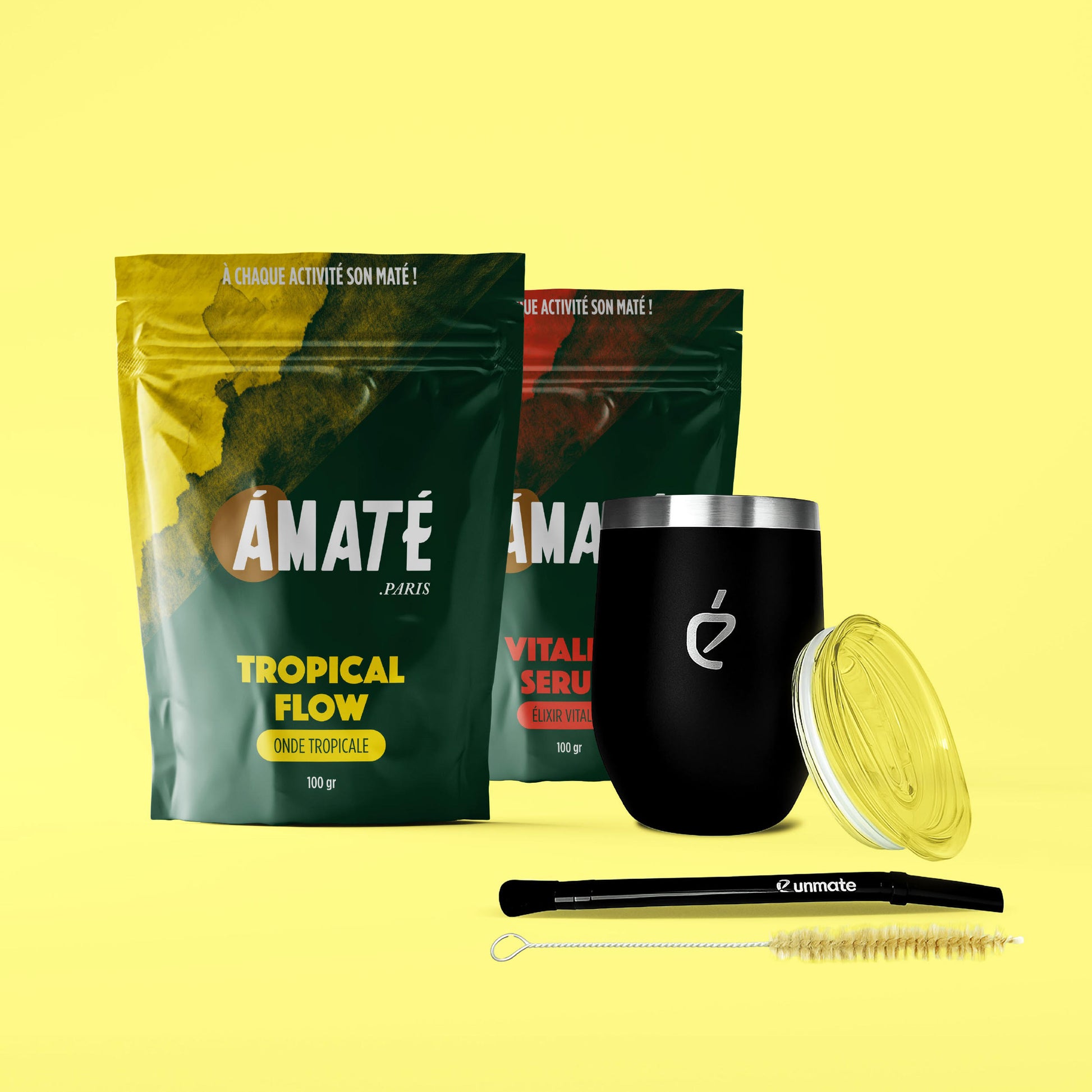 Tropical Flow, Vitality Serum et Set Thermolid Black