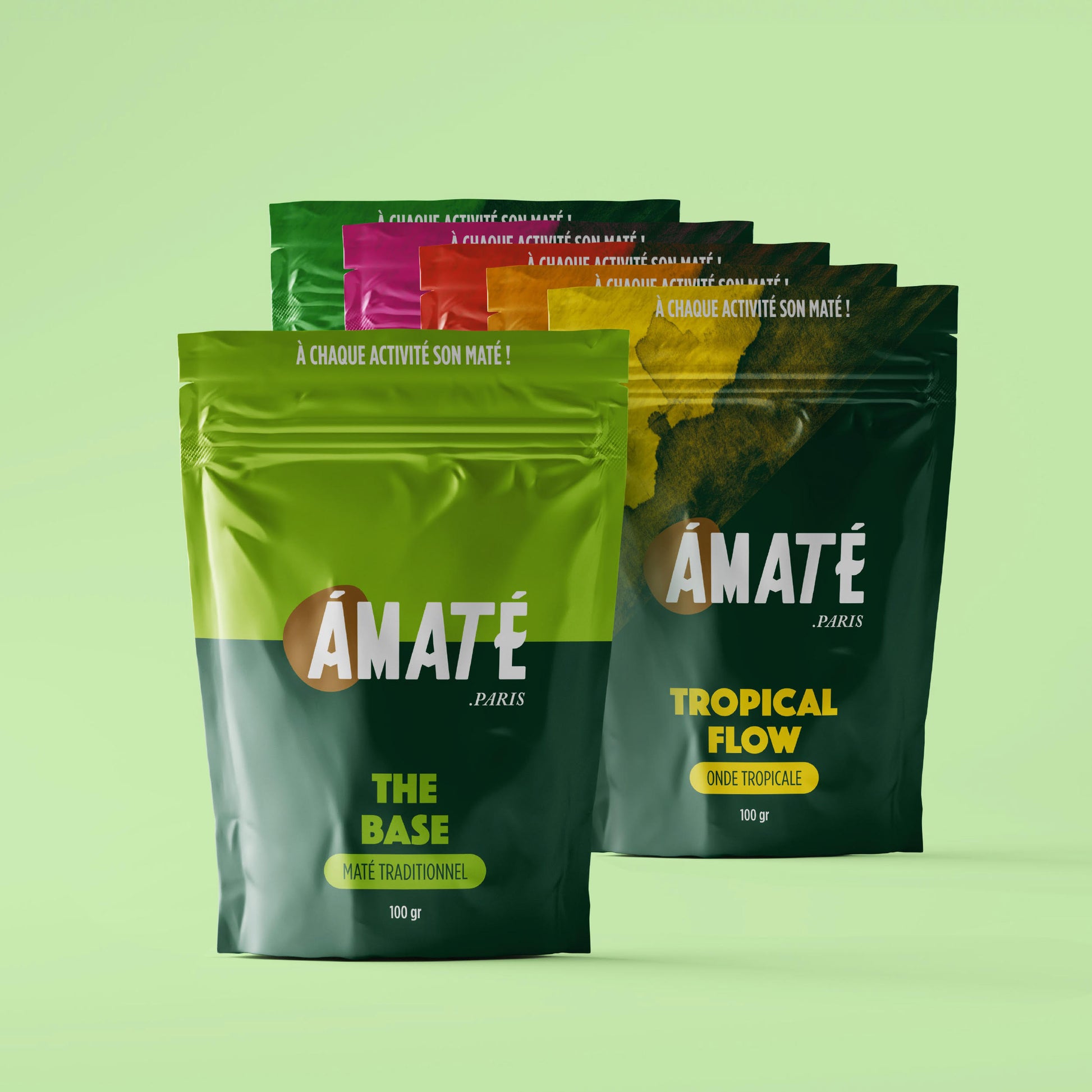 The Base, Tropical Flow, et les 4 autres recettes.